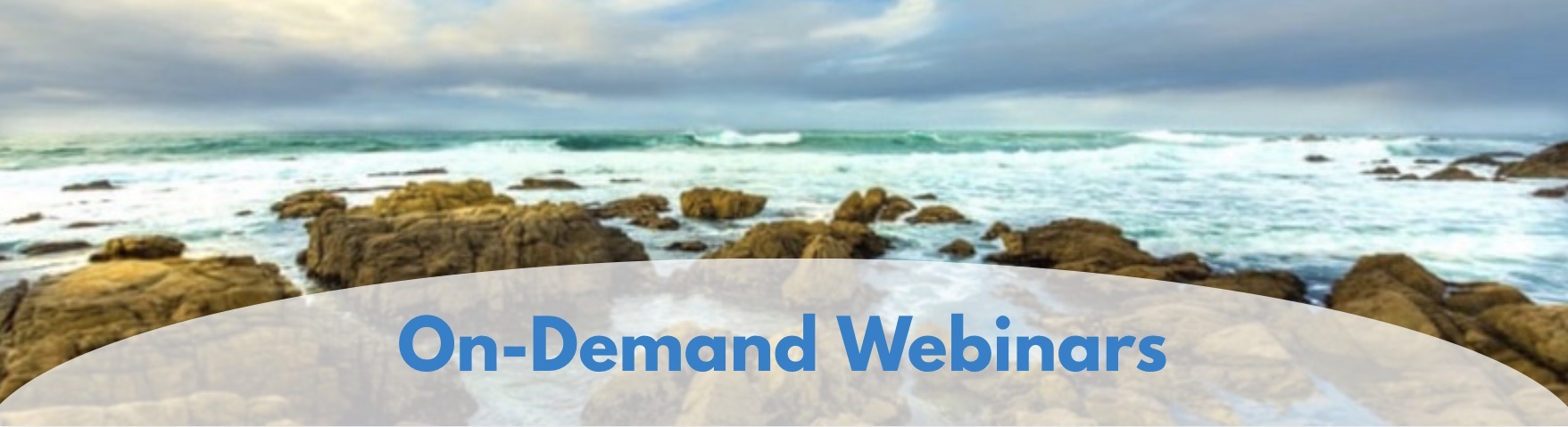 On-Demand Webinars